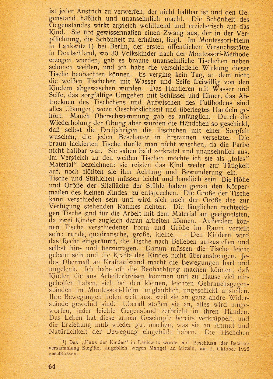 Über die Umgebung des Kindes 0003