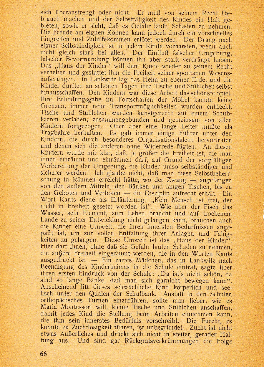 Über die Umgebung des Kindes 0005