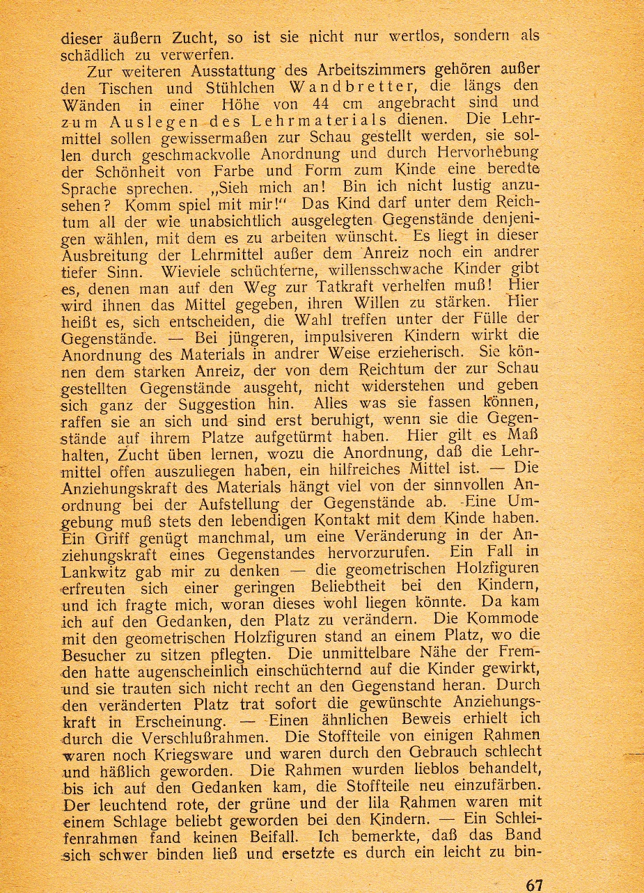 Über die Umgebung des Kindes 0006