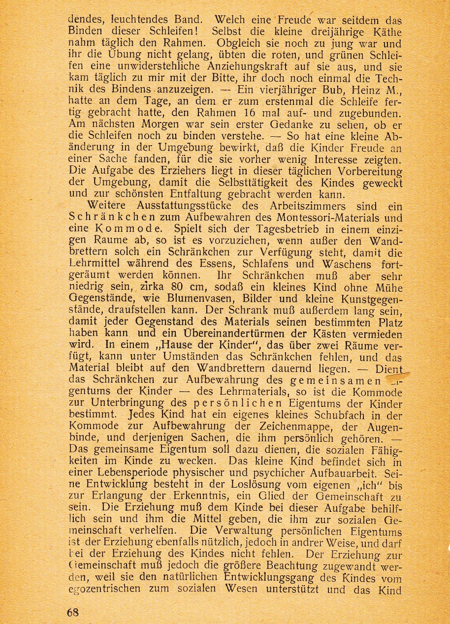 Über die Umgebung des Kindes 0007