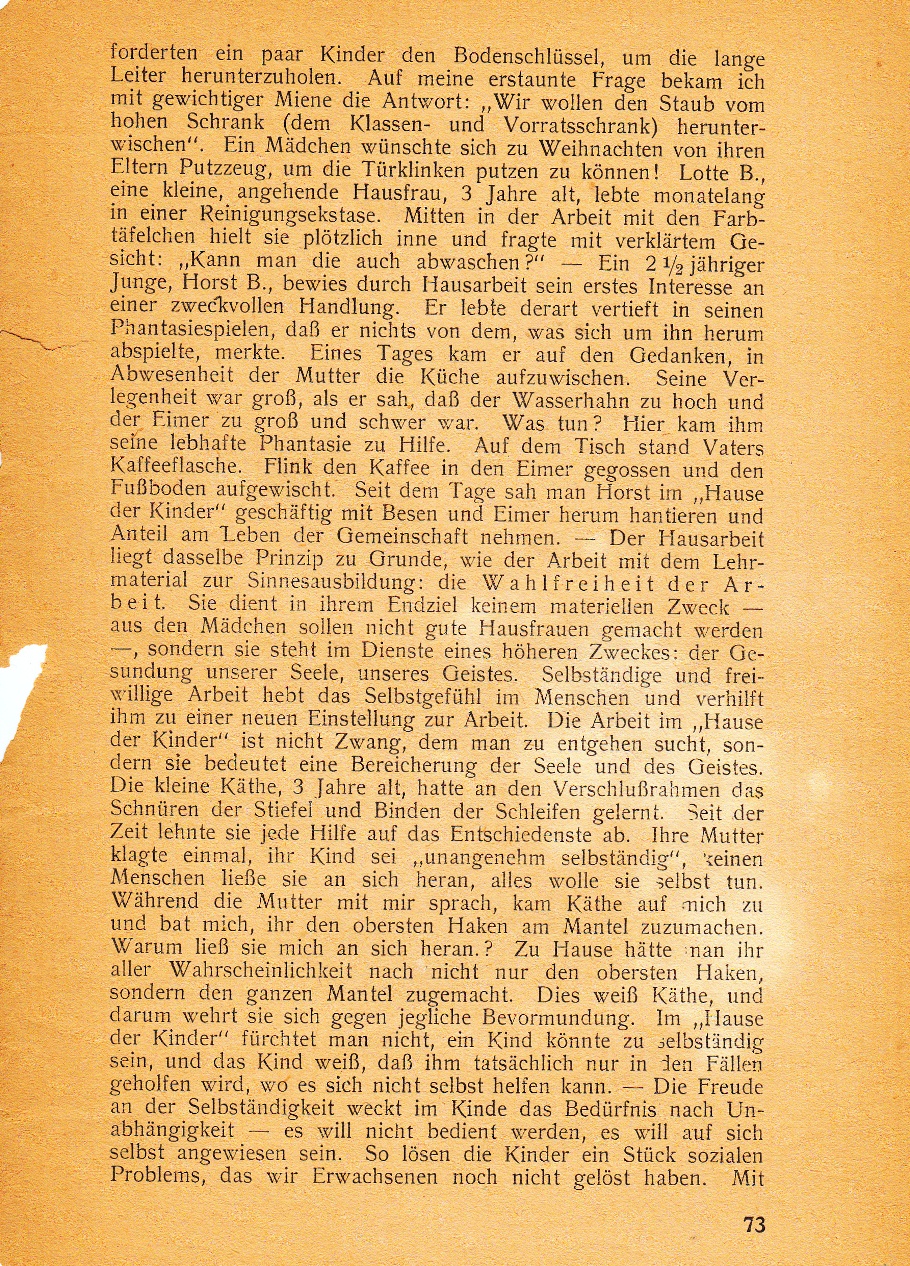 Über die Umgebung des Kindes 0014