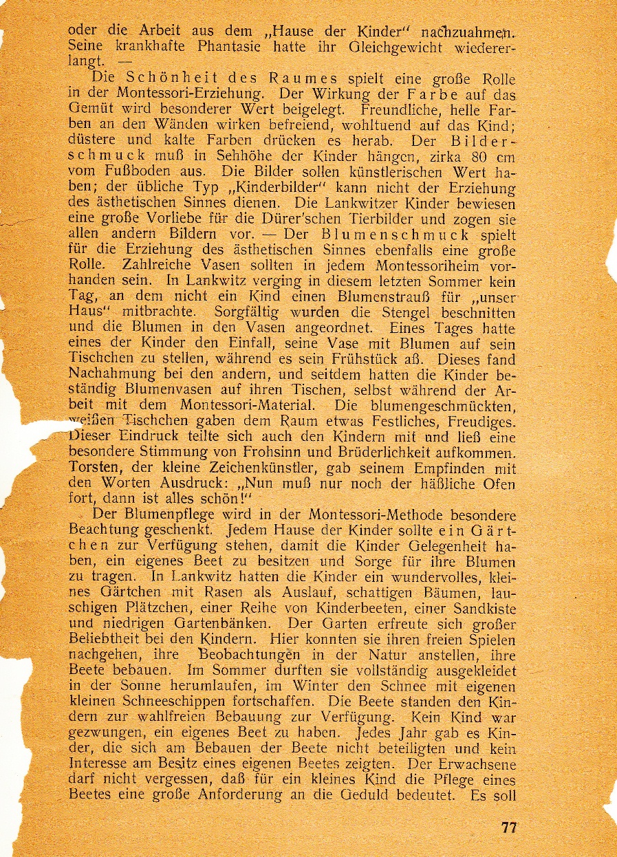 Über die Umgebung des Kindes 0017