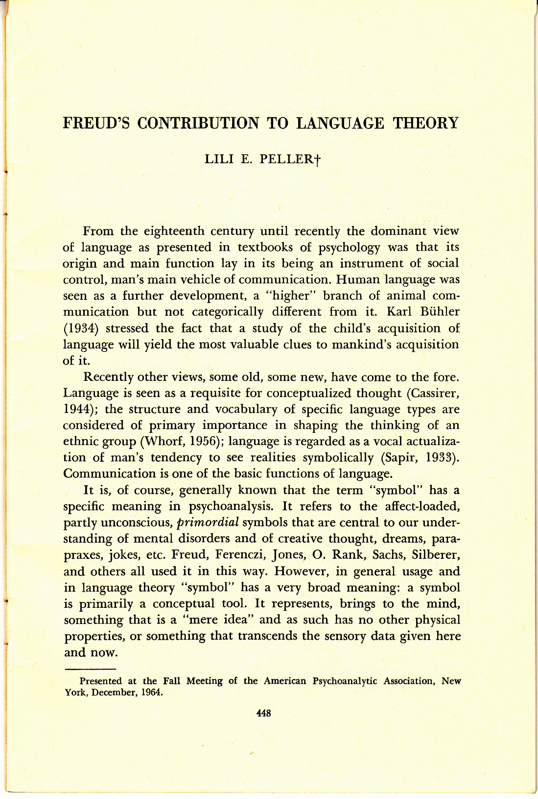 Peller L E Freuds Contribution Language 0001